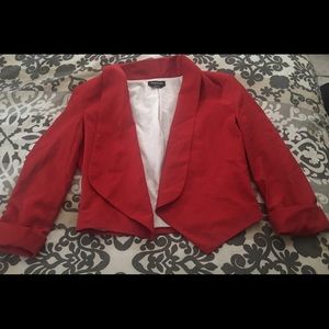 BEBE Red Blazer
